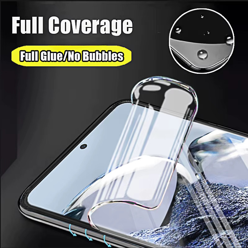 Hydrogel-Displayschutzfolie für Xiaomi Mi 10T Pro, Mi 9T, Mi 11 und weitere Modelle, transparent - Bild 3