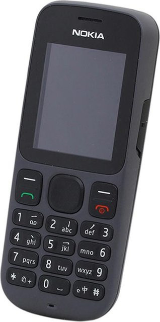 Refurbished Nokia 101 2G Dual-SIM Mobiltelefon in Schwarz - Bild 1