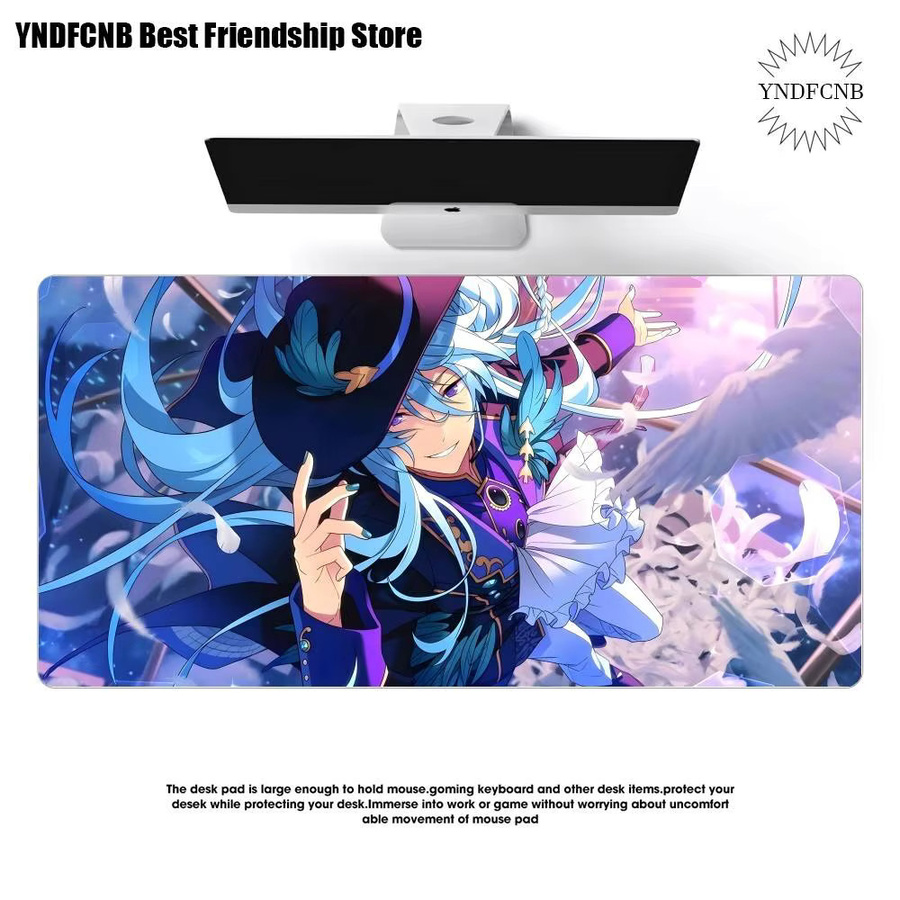 Moetch Musik Spiel Hibiki Wataru Mousepad XXL in Multicolour für Büro, Laptop und E-Sport - Bild 4