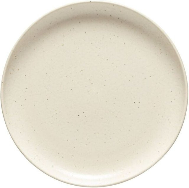 Costa Nova Pacifica Salat- und Dessertteller aus Keramik, beige, rund, 12er Pack, Durchmesser: 22,4 cm, Höhe: 2,5 cm - Bild 1