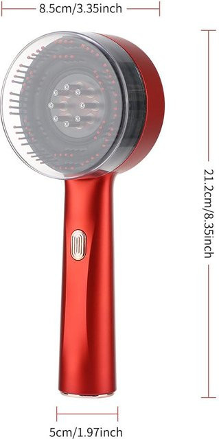 Binchi Health Technology Kopfmassagegerät mit Infrarotlicht, Rot, Unisex - Bild 1