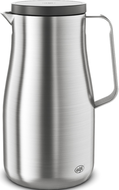 alfi Isolierkanne STUDIO Silber, 1 l, Durchmesser: 14,9 cm, Höhe: 22,4 cm - Bild 1