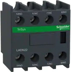 Schneider Electric Hilfsschalter 2S 2Ö LADN22 in Schwarz - Bild 1