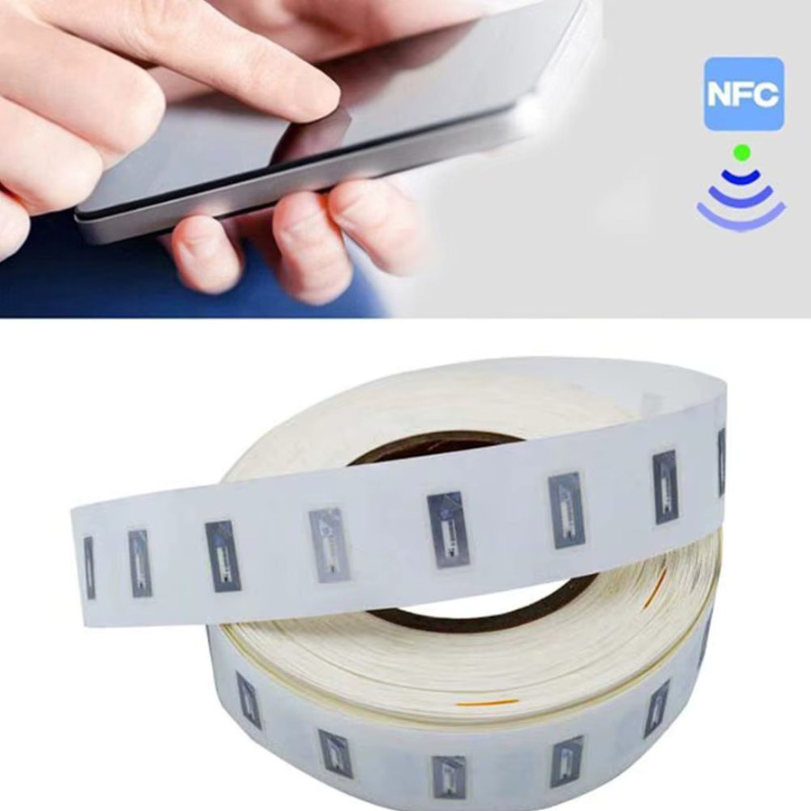 Wiederbeschreibbare NFC-RFID-Aufkleber mit UID-Änderbarkeit, 13,56 MHz, 1K S50 Block 0, Farbe: Weiß - Bild 5