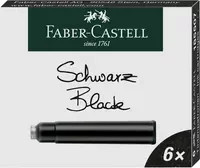 Faber-Castell Tintenpatrone Standard in Schwarz - Bild 1