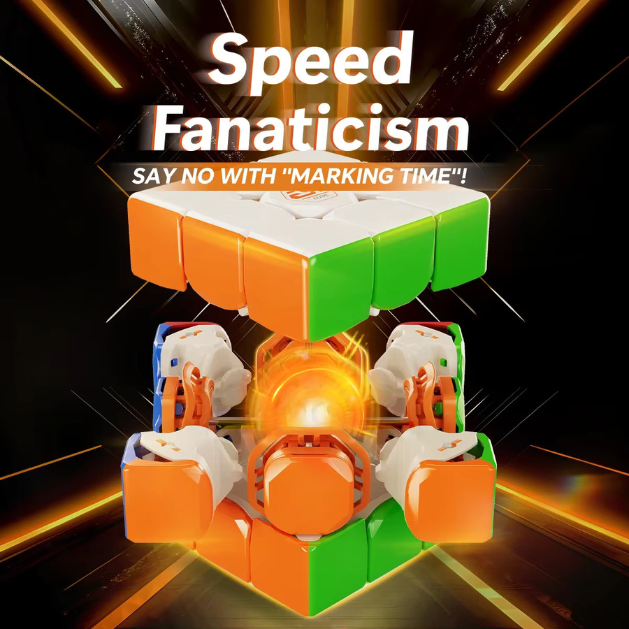 Yongjun MGC EST 3x3 Magnetischer Magischer Geschwindigkeitswürfel, Puzzle - Bild 2