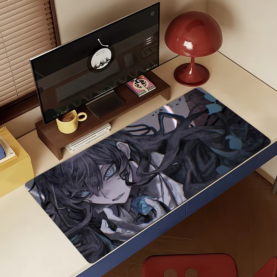 Singer A-Ado Mauspad in Multicolour, rutschfeste Gamer-Schreibtischunterlage für Laptop und Büro - Bild 4