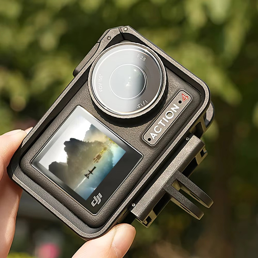 DJI Magnetischer Schnellwechseladapter in Schwarz für OSMO Action 3 4 5 5 Pro Kamera Erweiterungshalterung - Bild 4