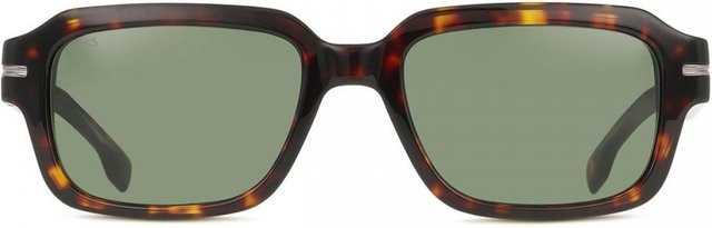 BOSS 1596 S Sonnenbrille, Herren, Vollrand, Square, Brown, Acetate - Bild 1