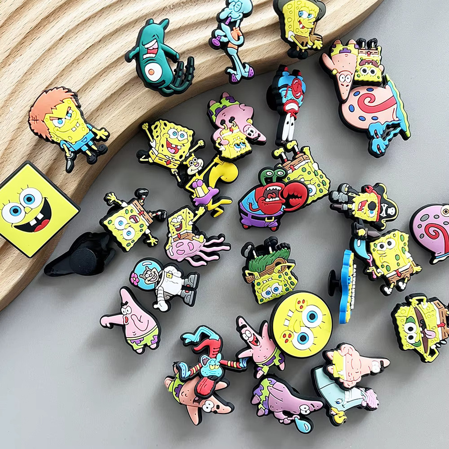 Bandai Schuhcharms SpongeBob Schwammkopf, PVC, Kinder - Bild 4