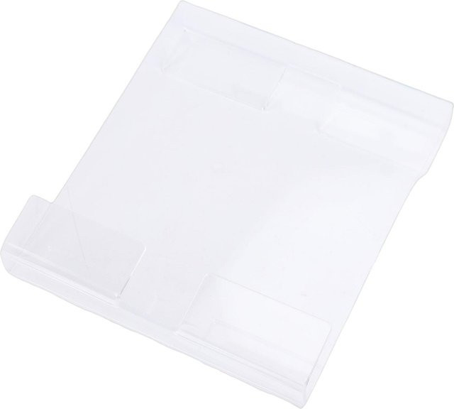 Igeteck Tablet und Handy Halter aus Acryl für Fitnessrad und Ergometer, Farbe: Weiß/Transparent - Bild 1