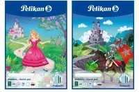 Pelikan Malblock DIN A3 in Weiß und Multicolour - Bild 1