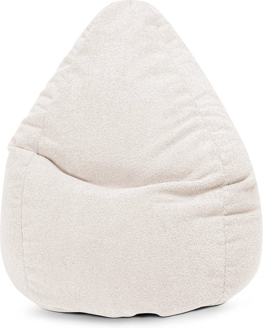 Sitting Point Sitzsack BeanBag Woolly 300 in Natur/Beige mit abnehmbarem Bezug und EPS-Perlenfüllung - Bild 1