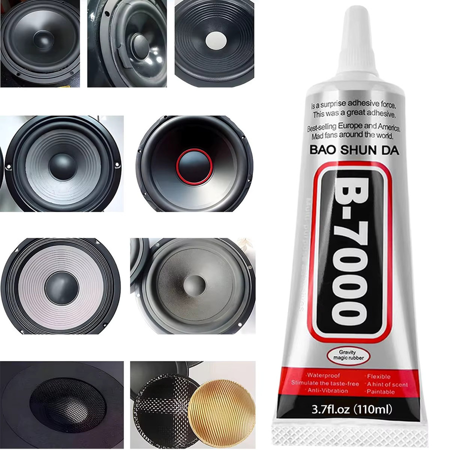 B-7000 und T7000 Universal-Reparaturkleber für Musikinstrumente, starker flexibler Flüssigkleber in Transparent oder Schwarz, 15 ml und 50 ml - Bild 3