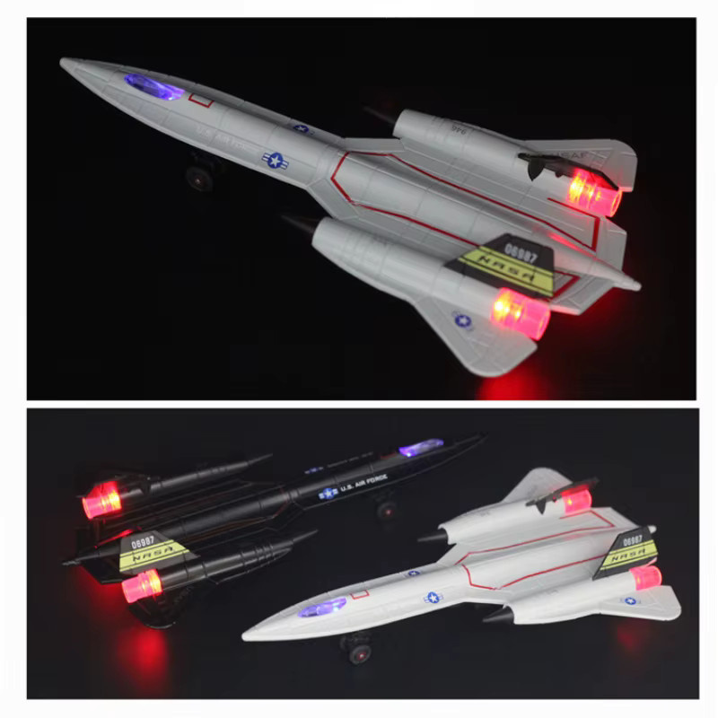 SR-71 Blackbird Amerikanisches Aufklärungsflugzeug, Modellflugzeug, mit Licht und Ton - Bild 3