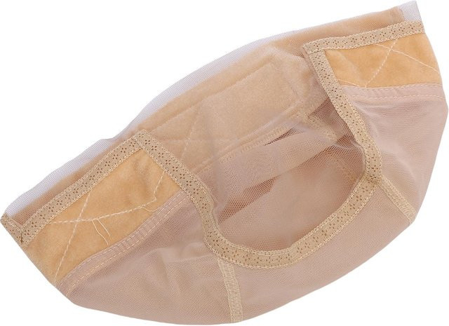 Koogeelife Perückenkappe, beige, rutschfest und verstellbar, Unisex - Bild 1