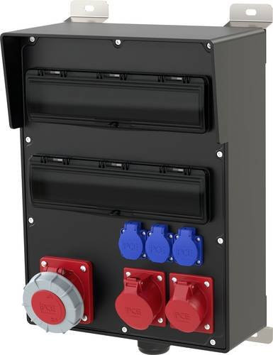 PC Electric CEE Stromverteiler Zams 9543299 400V in Schwarz - Bild 1