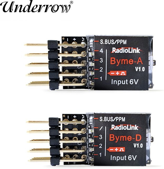 Radiolink Byme-A Byme-D Fixed Wing Flight Control für Flugzeuge in Schwarz - Bild 1