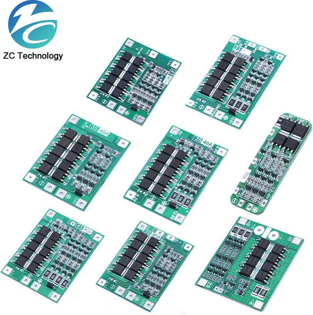Li-Ion Lithium-Batterie Ladegerät mit BMS Schutz für 3S/4S 11,1 V bis 16,8 V in Grün - Bild 1