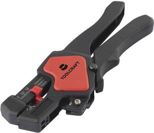 TOOLCRAFT Abisolierzange TO-7752540 mit Kabelschneider und Abisolierwerkzeug, Multicolor - Bild 1