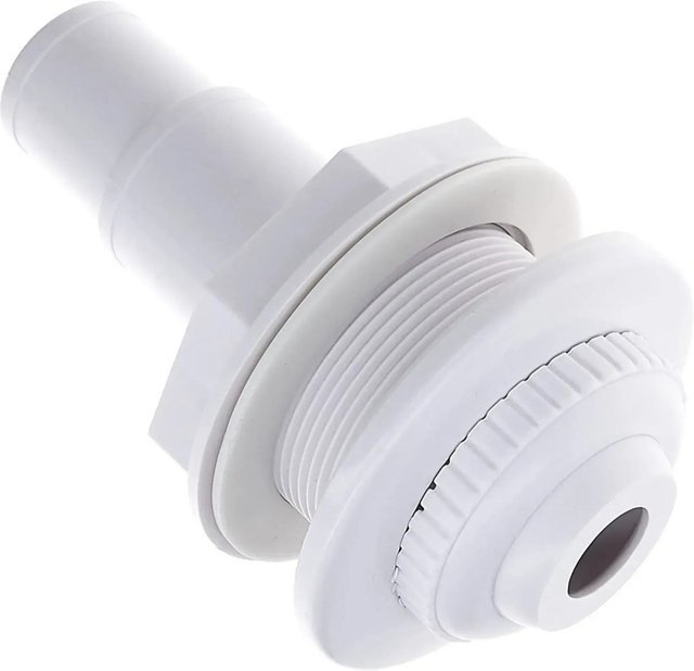 Amapool Einströmdüse mit Schlauchtülle in Weiß (32mm oder 38mm) - Bild 1
