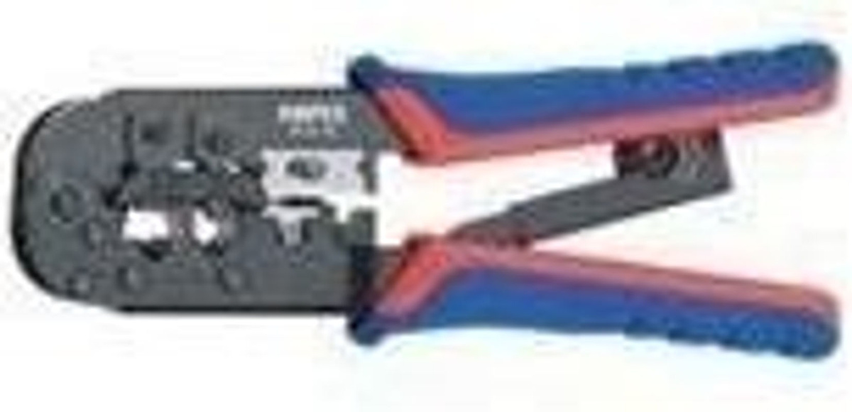 Knipex Crimpzange für Westernstecker RJ11, RJ12, RJ45, 190 mm - Bild 2
