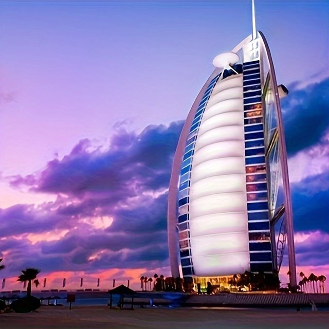 MaxRenard Burj Al Arabischen Hotel Puzzle, 1000 Teile, ab 14 Jahren - Bild 1