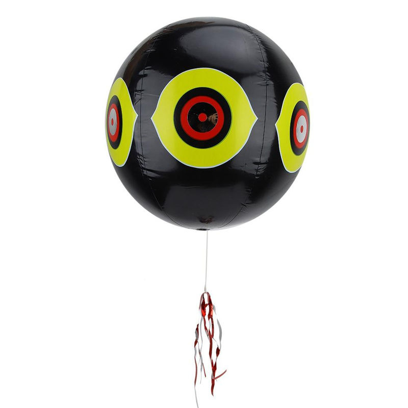 TOMTOP JMS Terror Aufblasbarer Vogelschreck-Ballon zur Vogelabwehr in Schwarz aus PVC - Bild 2