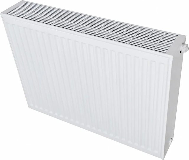 Belrad Heizkörper Typ 33 mit Mittelanschluss und Thermostatventil in Weiß, H x B x T: 180 x 50 x 10 cm - Bild 1