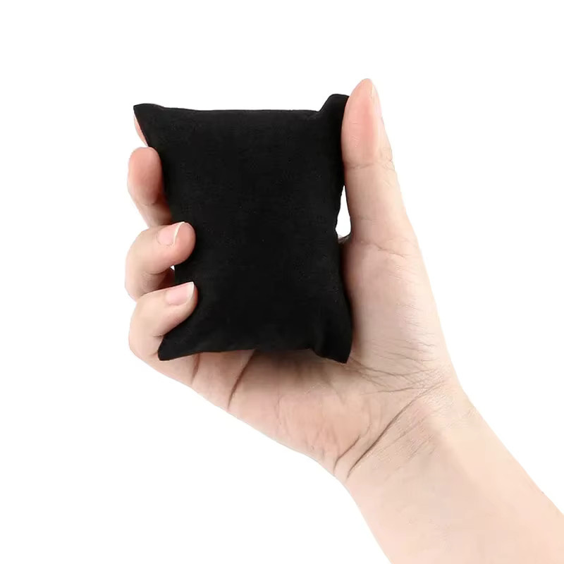 Uhrenkissen Samt, Schwarz, Unisex - Bild 3