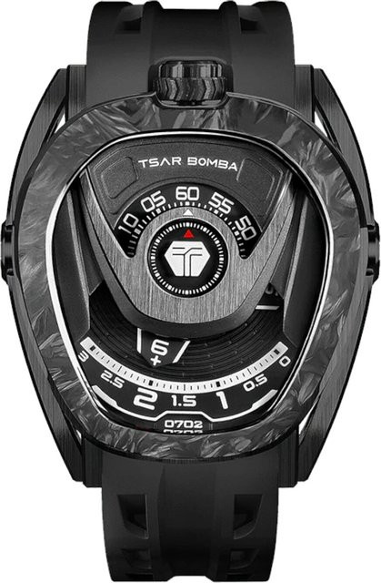 Tsar Bomba Herrenuhr Reactor, Automatik, Edelstahl, 44 mm, Schwarz, 10 ATM - Bild 1