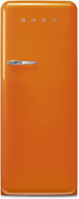 Smeg Standkühlschrank FAB28ROR6 mit Gefrierfach in Orange - Bild 1