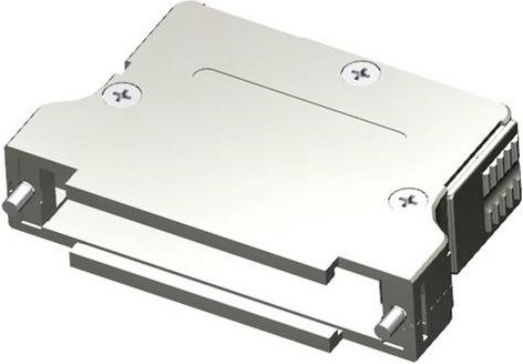 Molex D-SUB Gehäuse in Grau und Silber (1731110384) - Bild 1