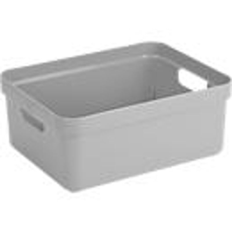 Sunware Sigma Home Aufbewahrungsbox mit Griffen, grau, 24 l - Bild 2