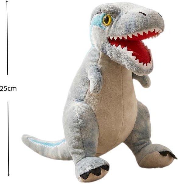 Yiran Health & Beauty Jurassic Dinosaurier Plüschtiere, Triceratops, Pterosaurier, Tyrannosaurus Rex, Velociraptor, Puppe - Bild 1