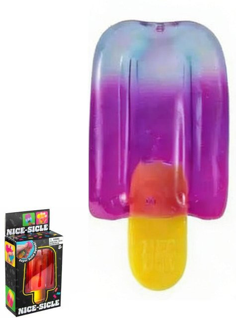Needoh Nice-Sicle Eis am Stiel Quetschspielzeug, Transparentes Gelee, Stressabbau Fidget Spielzeug - Bild 1