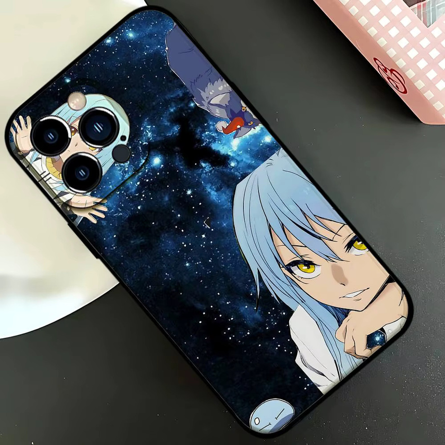 Mesuca Handyhülle Slime Anime Rimuru Tempest für iPhone 11 bis iPhone 17 Pro Max in Multicolour - Bild 5