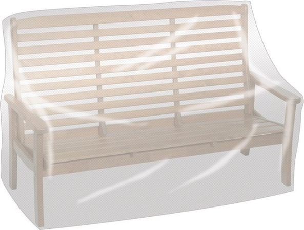 BWO Schutzhülle für Bänke, Transparent, B/T/H: 78 x 160 x 75 cm