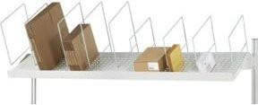 Rau Kartonagenmagazin Serie E in Grau, B/T/H: 180,0 x 65,0 x 50,0 cm - Bild 1