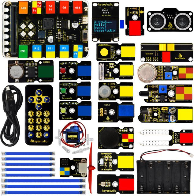 Keyestudio EASY Plug Ultimate Starter Kit, DIY Electronic Sensor Kit - Bild 1