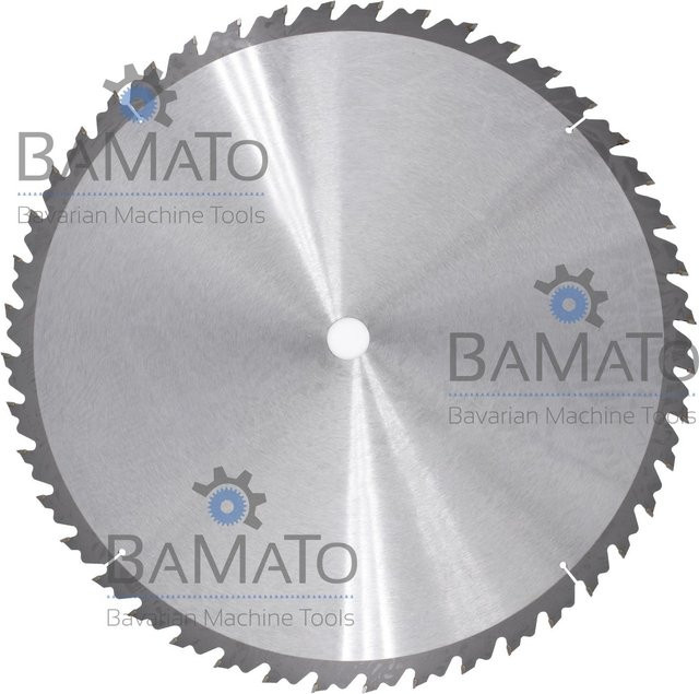 BAMATO Kreissägeblatt Silber mit 44 HM Zähnen, Durchmesser: 500 mm, Bohrung: 30 mm - Bild 1