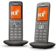 Gigaset CL660HX Duo Schnurloses Telefon mit zwei Mobilteilen in Anthrazit und Rufnummernanzeige - Bild 1