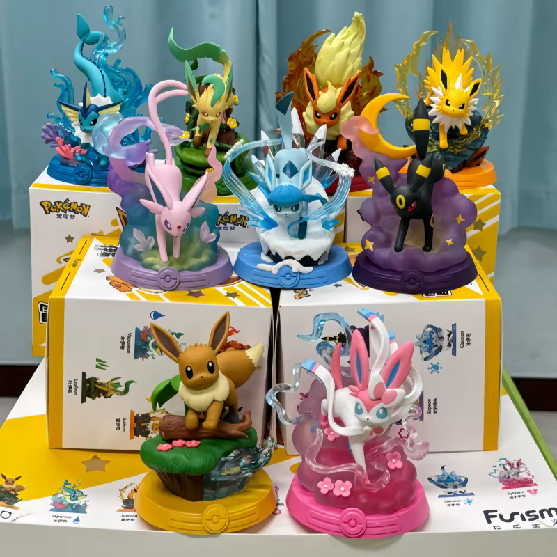 Funism Pokemon Eevee Family Suit Blind Box, Actionfiguren, Set / Bundle - Bild 4