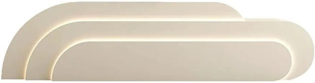 360Home Empfangstheke Beige Gebogene Kassentheke für Salon und Geschäft MSQQ200 - Bild 1