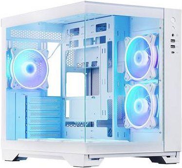 Chieftec Visio GM-30W-TG-OP Gaming-Gehäuse in Weiß - Bild 1
