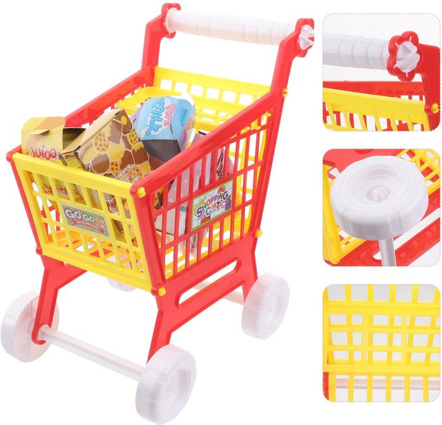 Kidsly Supermarkt Trolley Einkaufswagen Spielzeug, ab 3 Jahre - Bild 1