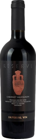 Imperial Vin Rotwein Cabernet Sauvignon 2024, Valul lui Traian, Moldau, trocken, 0,75 l