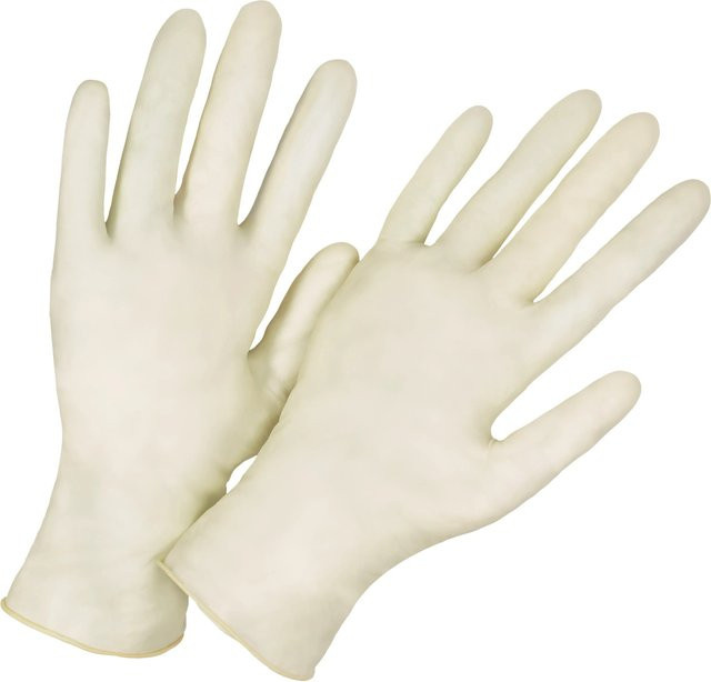 Feel Latex-Einweghandschuhe 6 Paar Größe 8 - Bild 1