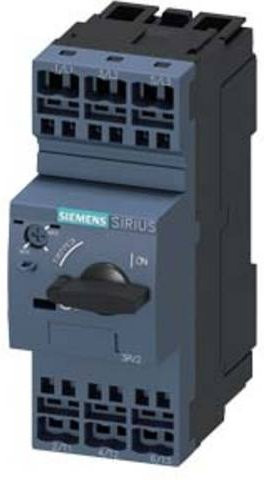 Siemens 3RV2023-1KA20 Leistungsschalter in Grau mit einem Einstellbereich von 9 - 12,5 A und einer maximalen Schaltspannung von 690 V/AC - Bild 1