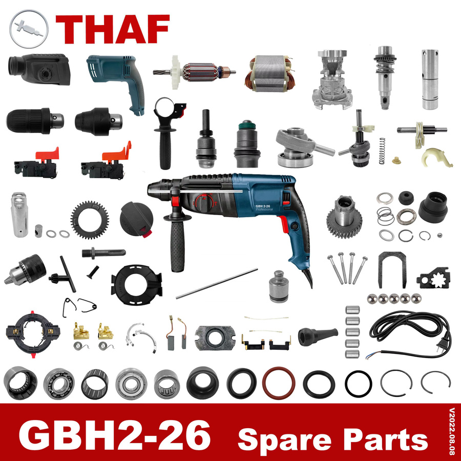 Bosch Chuck Head Set Ersatzteil für Elektro-Bohrhammer GBH 2-26 SETC - Bild 2